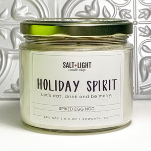 Holiday Spirit (spiked eggnog)